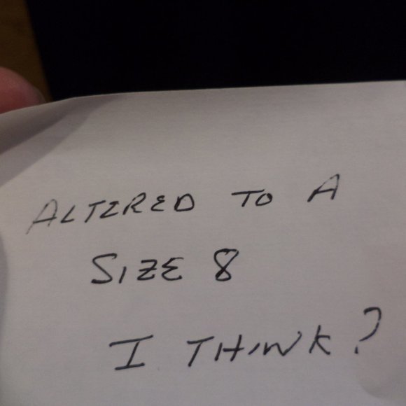 ST. JOHN COLLECTION by Marie Gray Black Knit Dress w/ Gold-Tone Button Closure - Picture 4 of 9